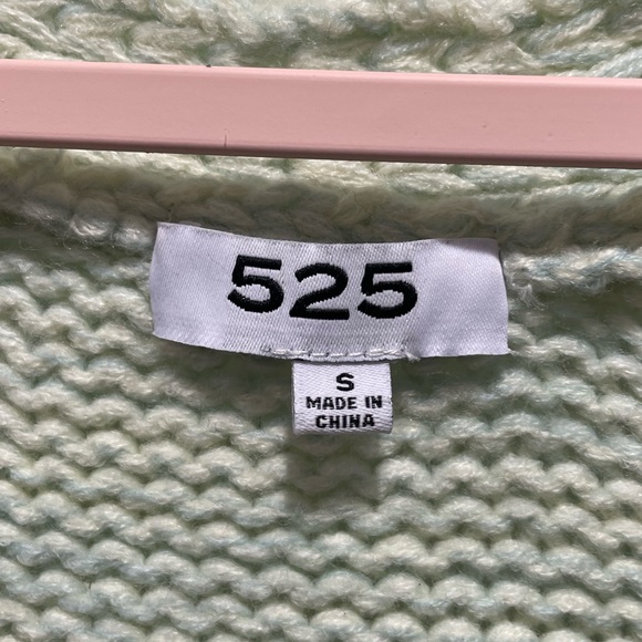 525 America Ombre Cardigan I’m Taffy Multi Pastel Size Small - Picture 4 of 8
